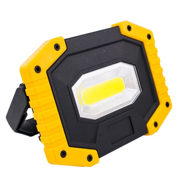 Genopladelig LED-projektør 30W 2000 LM Byggepladsprojektør-FS-