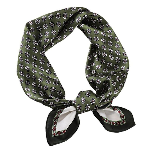Silketørklæde, bandana, retro tørklæde 70 x 70 cm
