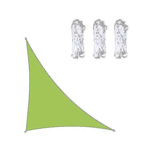 3x3x4,3m/4x4x5,7m/5x5x7,1m Vedenpitävä Aurinkosuoja Purje Kolmio Puutarhaan Terassille Ulkokatokset - Xin Green-X73- Green 3x3x4.3m