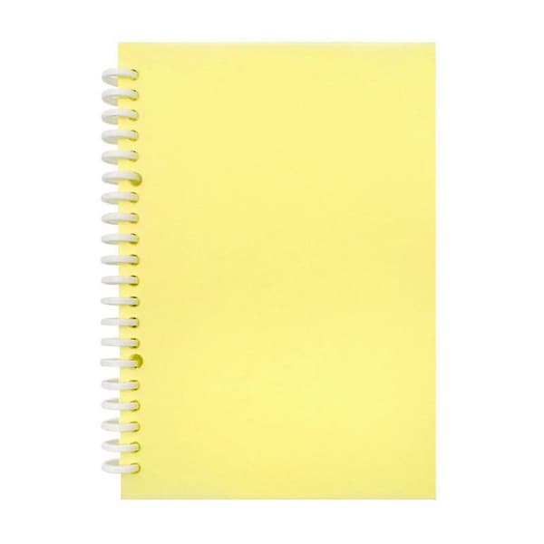 [LCS] Sticker Album Reusable Sticker Book 40 Sheets A4/A5 Yellow