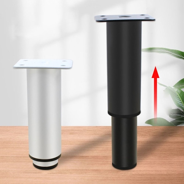 Sängbalk Stöd Möbelben SVART 12CM Svart Black 12cm