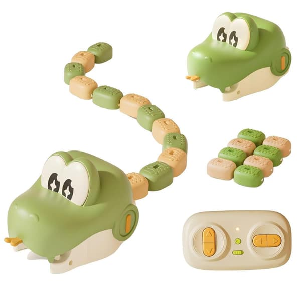SeJean Fun Greedy Snake Game - Superkul fjärrstyrd ormstrid, trådlös fjärrkontroll