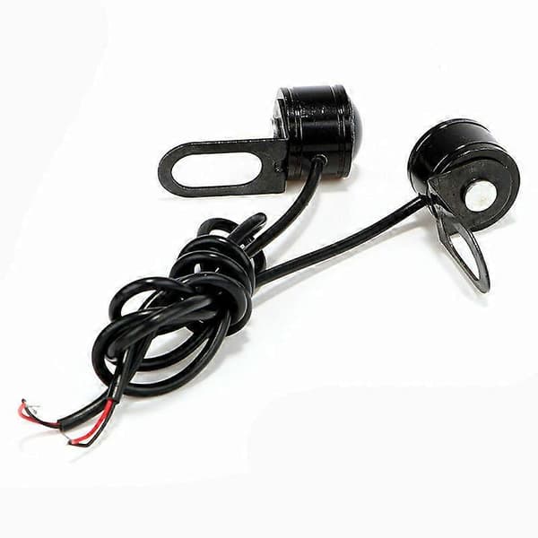 2 st LED Motorcykel Strålkastare Spotlight Körning Varselljus Lampa-FS-