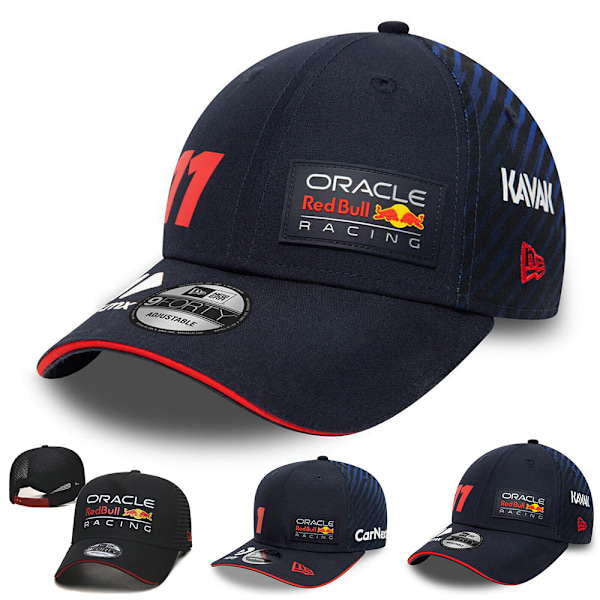 Herr Red Bull Racing Säsongsförare Mesh Keps Basebollkeps Formel 1 F1 - Vuxen A