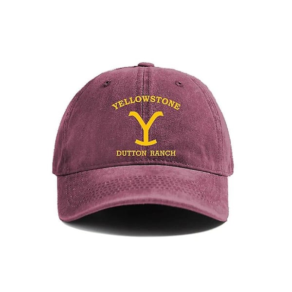 Yellowstone National Park Basebollkepsar Slitna Hattar Keps Män Kvinnor Retro Utomhus Sommar Justerbar Yellowstone Hattar Mz-294 [DB] Som bild2-FS1- As picture2 Adjustable