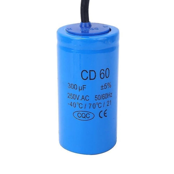 Cd60 250v Sarja 300uf Käynnistyskondensaattori Moottori Ilmakompressori Kondensaattori -HG