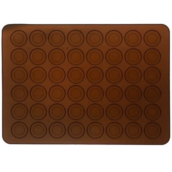 Macaron Bakeform i Silikon / Form - 48 plasser 150