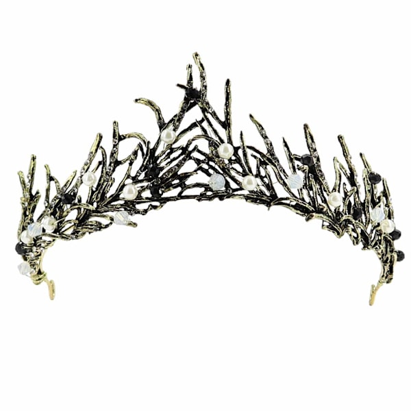 Tiara Barok Krone Dronning Prinsesse Vintage Tiara og Kroner