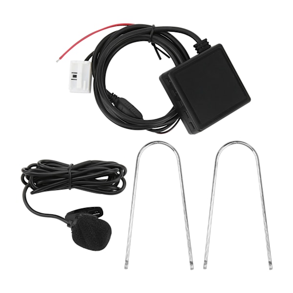 Bluetooth 5.0 AUX-kabel lydadapter med mikrofon handsfree udskiftning til Peugeot 307 308 407 807