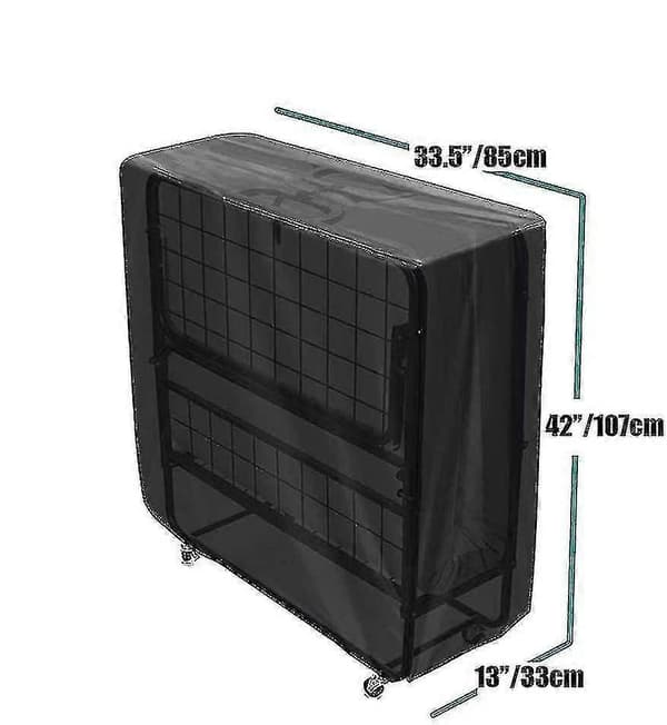 Double Folding Bed Cover Waterproof and Breathable Folding Bed Storage Bag