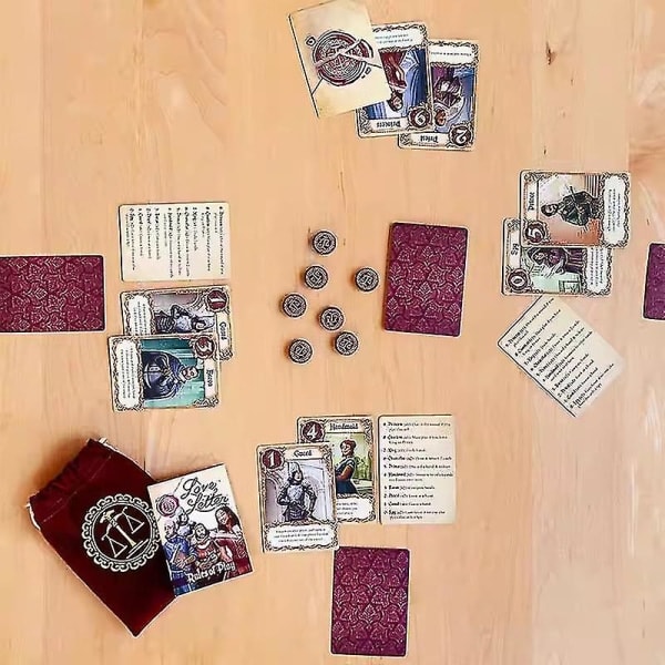 Dww-games Love Letter Korttipeli Ikä 10+ 2 - 6 pelaajaa 20+ minuuttia peliaikaa