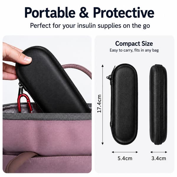 Bærbar Insulinkjølebag S