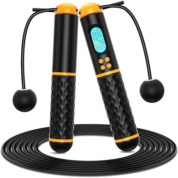 Hopprep med Räknare Vuxen Fitness Viktat Hopprep