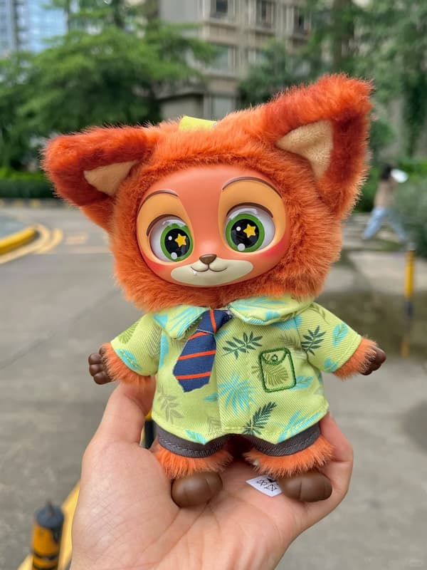 Zootopia vinyl plysch blind box hänge docka trendiga leksaker-FS-