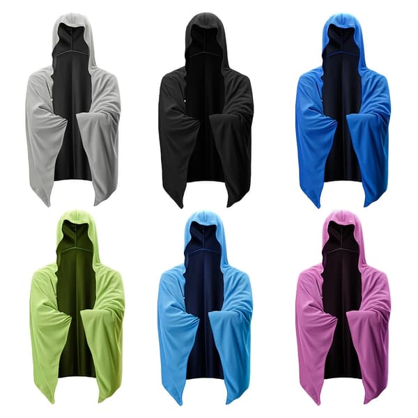 Hurtigtørrende kølehåndklæde til camping, cykling, golf, løb og vandreture – letvægts polyester, lyseblå Light Blue