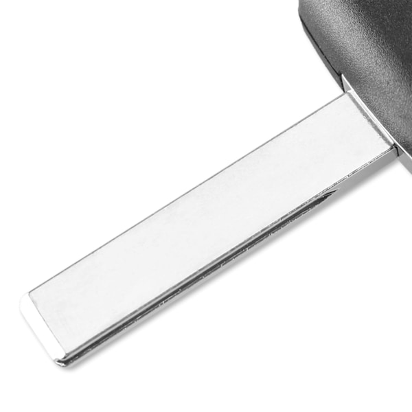 3-knapps CE0523 Bilnyckelskal Till PEUGEOT HU83 Svart