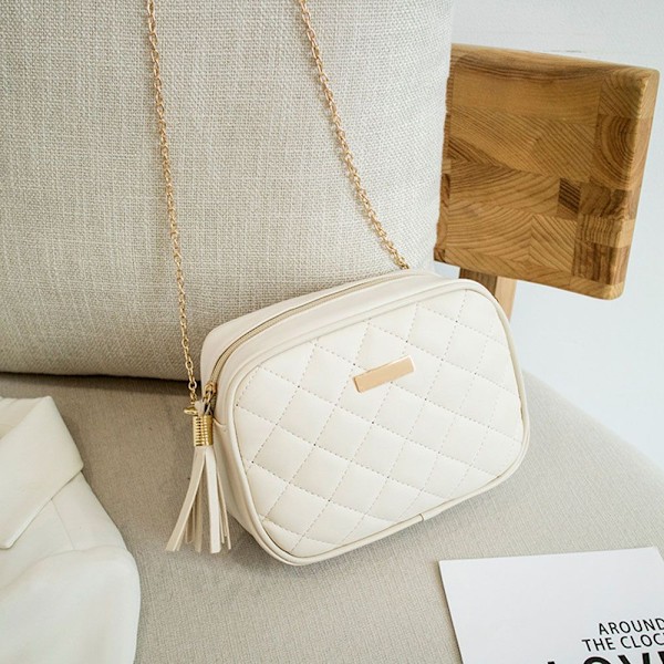 Liten Messenger-väska för dam Crossbody-väskor-FS1- Style4 Yellow