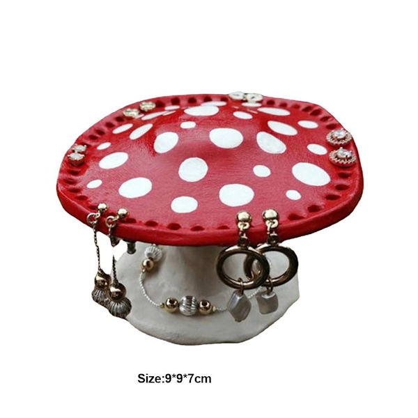 Svampe Ørepynt Holder Stativ Organizer ROSA