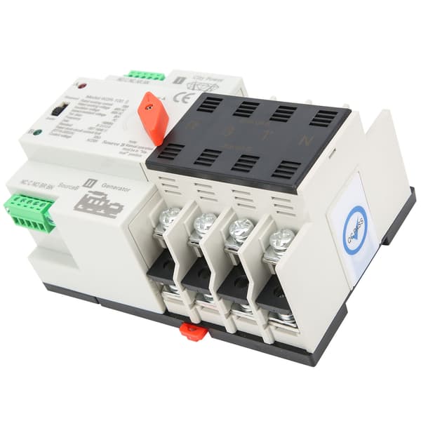W2R-100 Dobbel Strømforsyning Automatisk Bryter 4P 100A Strømbryter-FS-