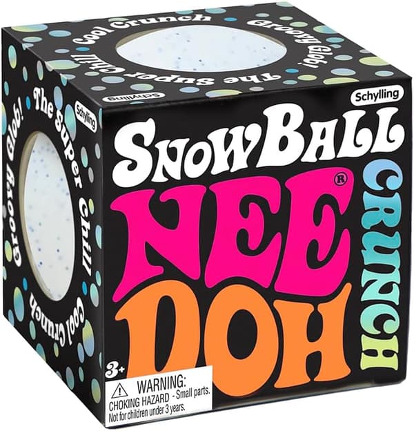 NeeDoh Snowball Squeeze Toy - Et sneboldlegetøj, der kan lindre stress