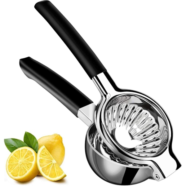 Citronpresser i rustfrit stål, manuel citruspresser