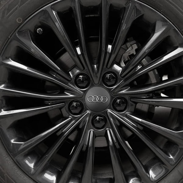 4-pak - Audi navkapsler / hjulnav emblem - Bil 60mm