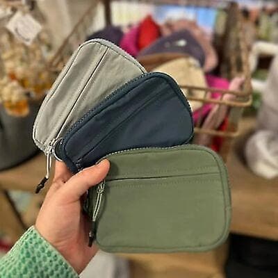 Iris pung, Iris pose håndledstaske, Iris kortholder nøglering pung-WELLNGS grey