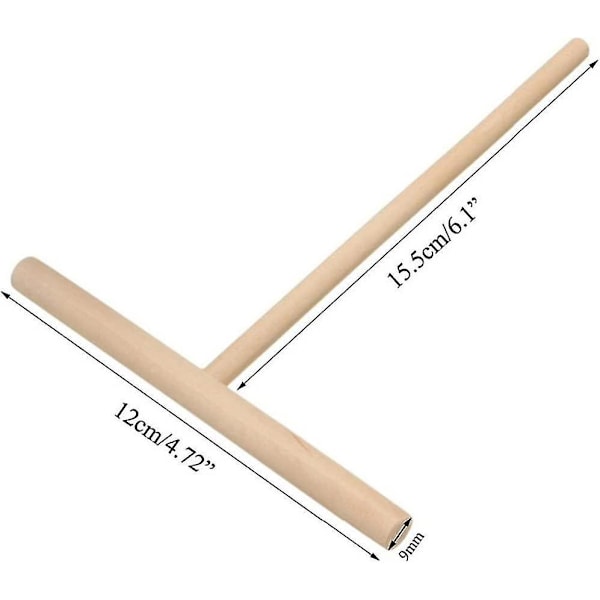 Crepe Rake Crepe Batter Dispenser Trespinner Kjøkkenredskap