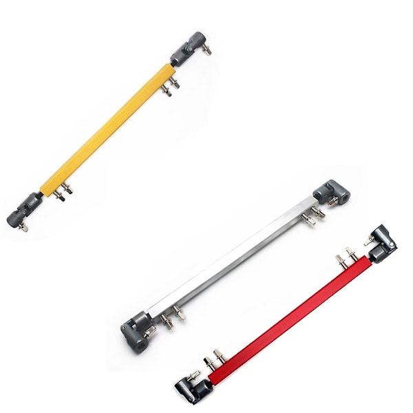 Dobbel Kick Trommepedal Drivaksel Stål Basstrommepedal Koblingsarm, svart