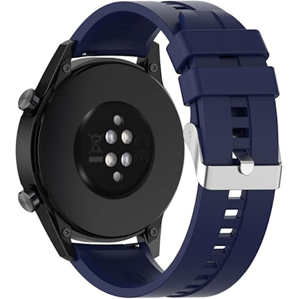 Klockarmbånd til Huawei Watch 3/3 Pro/GT2 Pro/GT2e/GT2/GT 46mm/Galaxy Watch 3 45mm/Galaxy Watch 46mm/Gear S3/Ticwatch Pro 3, W 22mm