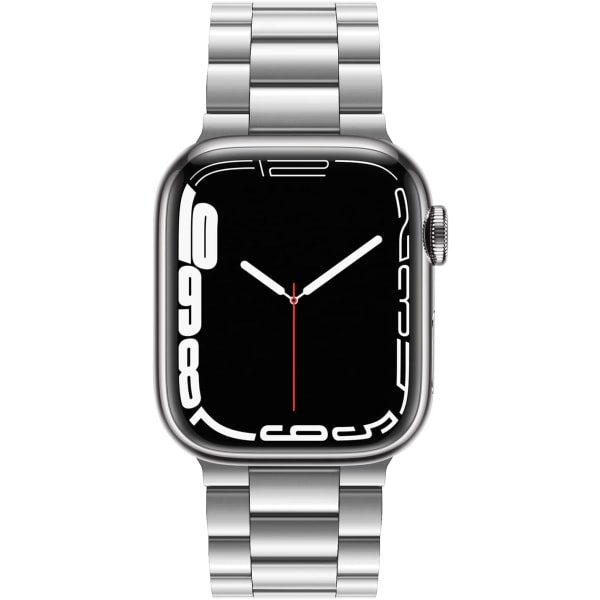 Band kompatibel med Apple Watch Band 42/44/45 mm Silver