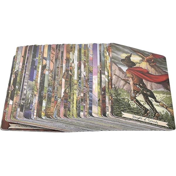 78 Everyday Witch Tarot-kort: Spør og kjenn den mytiske spådommen i Fortune Games Taort Deck brettspill