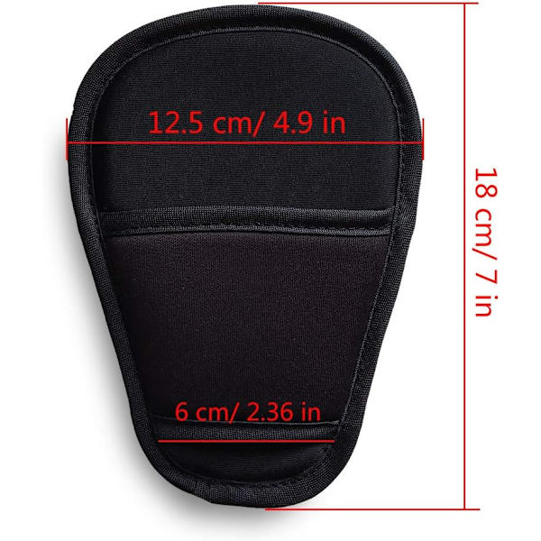 3-pack Vagn Sittbälte Skydd & Grenskydd Mjuk Universal Passform -KK