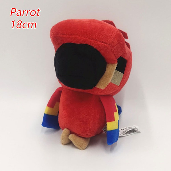 Minecraft-plyylelut - Papukaija - 16 cm Parrot-16cm