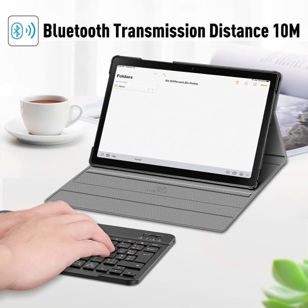 Tangentbord för Samsung Galaxy Tab A8 10,5” 2021 (SM-X200/X205/X207) - Roséguld