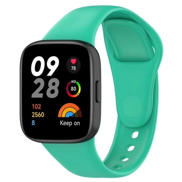 Offisielt håndleddsrem for Xiaomi Redmi Watch 3 Mykt silikonerstatningsarmbånd Fargerem for Redmi Watch3 Active Armbånd 8