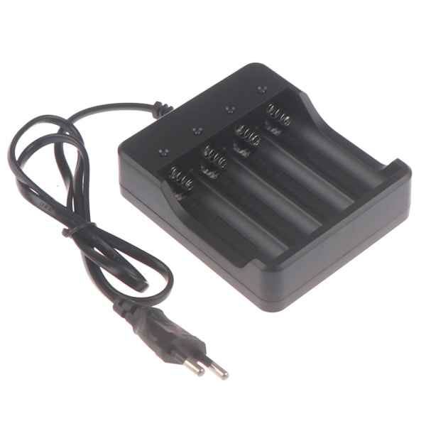 Lot 18650 Batteri Li-ion 3,7V Uppladdningsbar Laddare SQBB