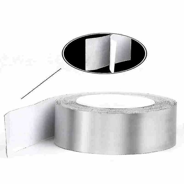 1. st Golf blytejp Hög densitet självhäftande blytejp Silverbelagd viktrulle 254x12,7 mm golfviktstejp (FMY)