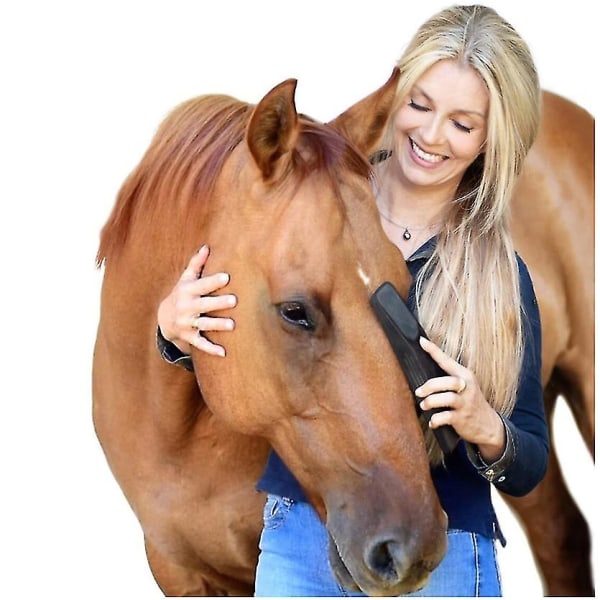 Fjerning av hestehår skjønnhetsmassasjebørste Hestepleiekam Original for hester 6-i-1