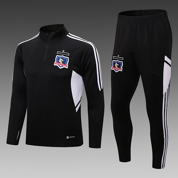 22-23 Ny sesong Colo Colo Langermet Trøye for Voksne/Barn 2XL