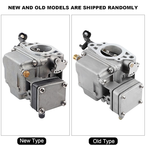 Forgaser Carb til Yamaha Marine 2-takts 9,9 hk 15 hk Udenbordsmotorer