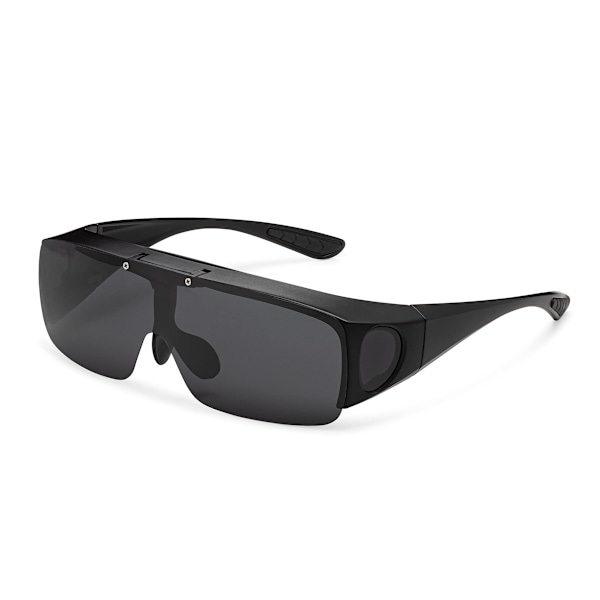 Polarisoidut aurinkolasit Flip Up Fit Over reseptilasit Flip Up Shield Valonsuojaus Wrap Around UV400