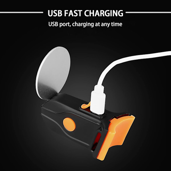 Polkupyörän takavalo, USB-ladattava polkupyörän takavalo, punainen LED-polkupyörän takavalo