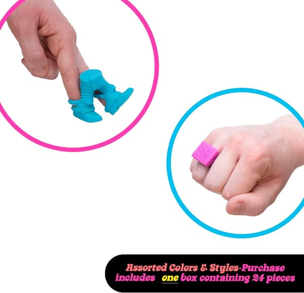 Schylling NeeDoh Squishmas Julekalender - 24 Mini Squishy Legetøj - Nedtælling til Jul-FY-