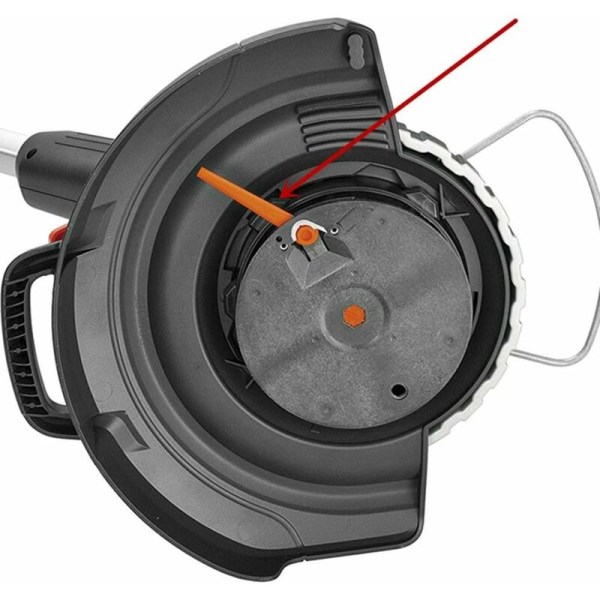 Sett med 100 plastblader kompatible med Gardena Trimmer, erstatningsblader for Gardena Trimmer og trådløse trimmere.