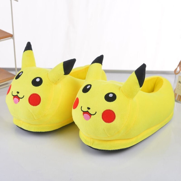 Pokemon Pikachu tofflor för pojkar och flickor 3D Character barnskor