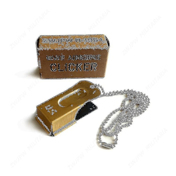 US Army Airborne Cricket Clicker, US D-dag Normandie landing fallskjermjegersignal (FMY)