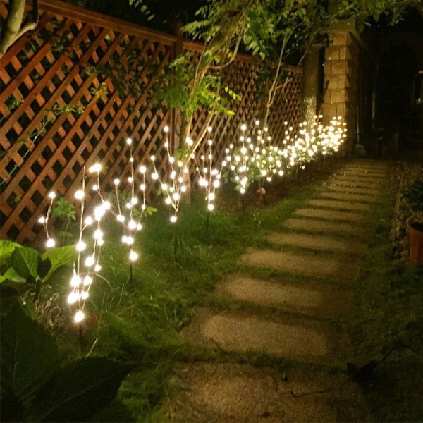 3 stk LED-grenlys Kunstig kvist Tre-gren Lampe