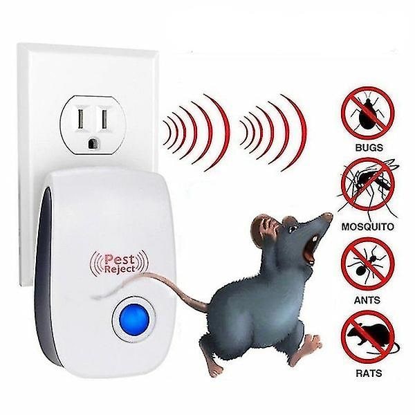PackUltrasonicPestRepellerMosquitoRepellerMiceRatInsectCockroachAntSpiderFleaKiller(US/UK/EU/AUPlug)