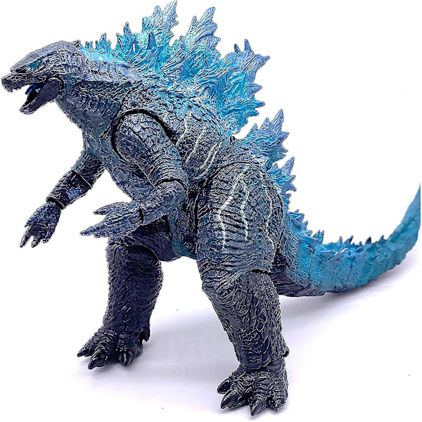 King Of The Monsters Leke - Godzilla Actionfigur - Dinosaurleker Godzilla, blå